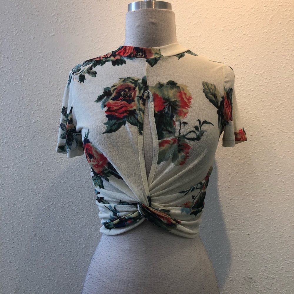 Floral Crop Top